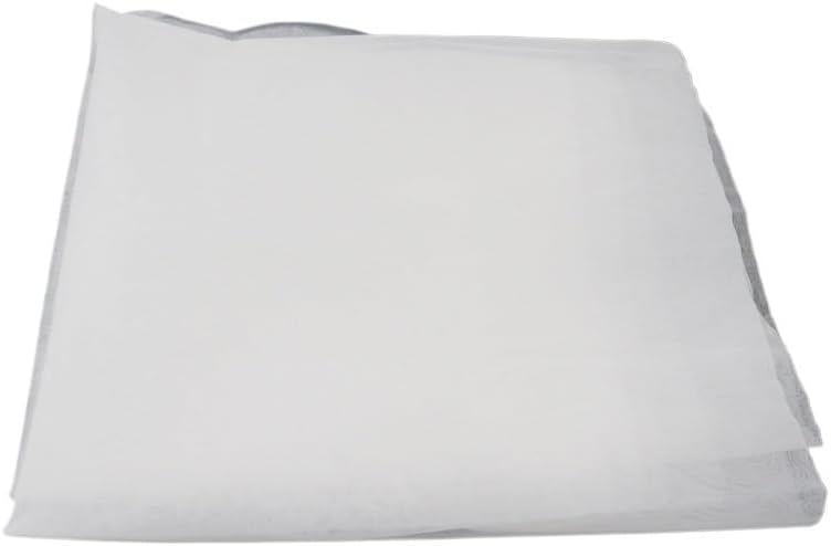 Fine Mesh Strainer Nylon Fabric， 1m×1/5/10mLengh 450 Mesh Food Grade Nylon Filter Mesh(450meshx1mx5m)