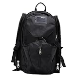 GRANDE CAPACITÉ : Ce sac à pour patins est compartimenté et peut contenir protections, genouillères, gants, bonnet, téléphone portable et bien plus . Ses deux poches latérales permettent de patins à glace rollers