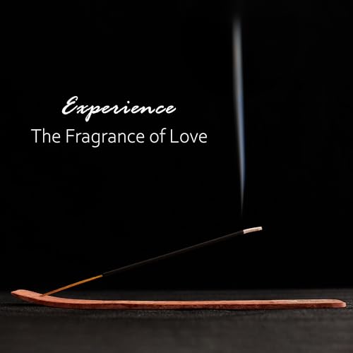 Image of HOSLEY Incense Sticks with Wooden Holder|120 Sticks Sage & Citrus Natural Fragrance|Infused with Essential Oils Agarbatti Sticks|Perfect for Home, Pooja,Meditation(Pack of 1)