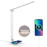 LED Desk Lamp with Wireless Charger