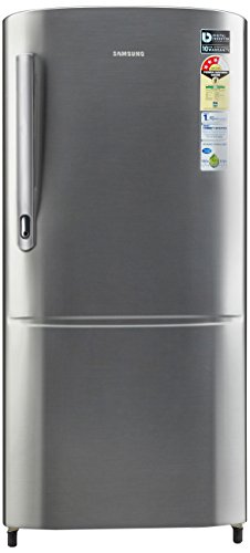 Image of Samsung 192 L 3 Star Direct Cool Single Door Refrigerator(RR20M172ZS8 /HL, Elegant Inox, Inverter Compressor)