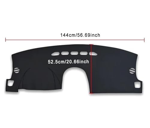 Tapis de tableau de bord Jeep Patriot pour éviter reflets pare-brise et fissures