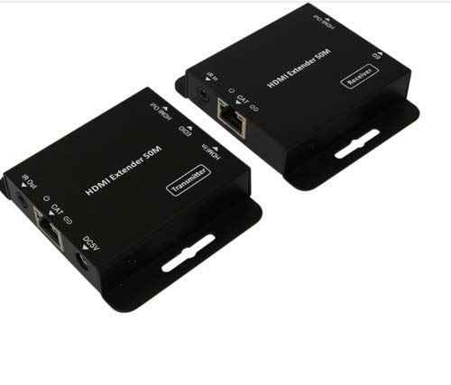 Extensor HDMI 50m delgado para duplicar pantalla mediante Cat6