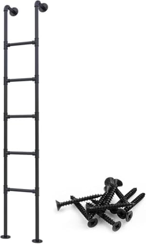 Échelle d'escalade murale en fer 140 cm compacte et robuste réglable