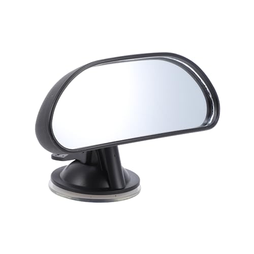 ORFOFE 車用ベビーミラー 吸盤式 調節可能 大型広角鏡 確認用後部座席ミラー 観察に 衝撃防止設計