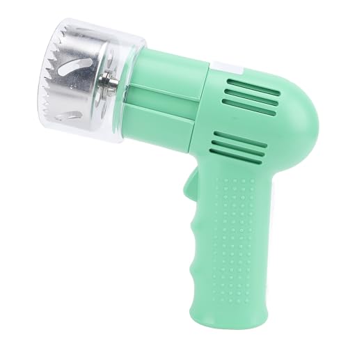 Electric Coconut Opener Tool, Stainless Steel Portable Coconut Shell Opener Cutter Tool, 2000mAh Automatic Coconut Opening Tool, for Young and Mature (Green)