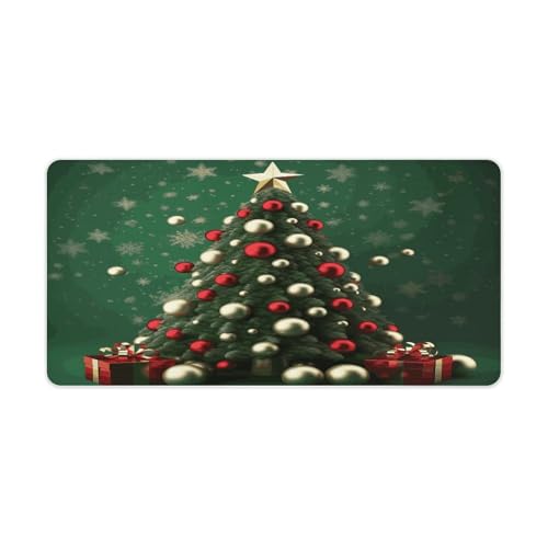 Alfombrilla de Escritorio Redonda Navidad 30x60cm