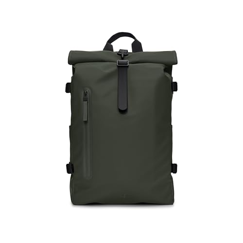 Image of RAINS Rolltop Rucksack Large Waterproof Laptop Backpack for Men, Commuter