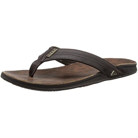 Reef Men's J-Bay Iii Flip-Flop, Dark Brown Dark Brown, 4.5 UK Cover