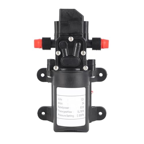 Industrial Water Pressure Diaphragm Pump DC12V High Voltage Self-priming Water Pump Use For Caravan Camping Boat