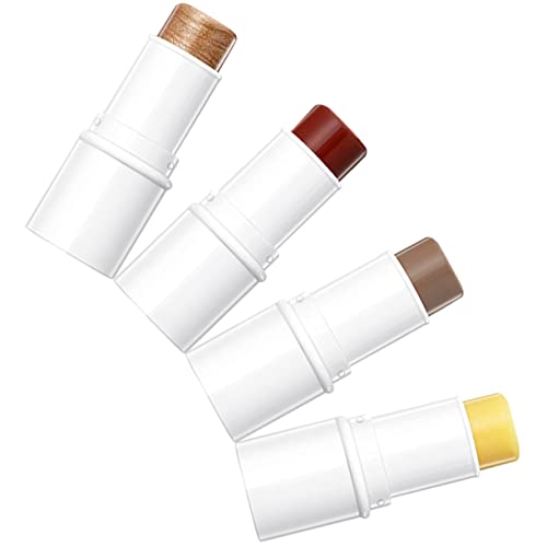 Mikinona 1 Juego De Barra De Maquillaje Multifuncional Barra De Rubor Líquido Varita De Maquillaje Iluminador Barra De Iluminador Varita De Rubor Éster De Neopentilglicol