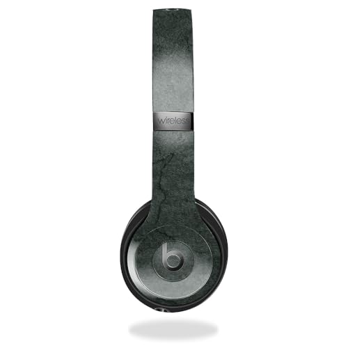 Image of Skin Compatible with Beats Solo 4 - Green Stone - Premium 3M Vinyl Protective Wrap Decal Cover - Easy to Apply | Crafted in The USA by MightySkins