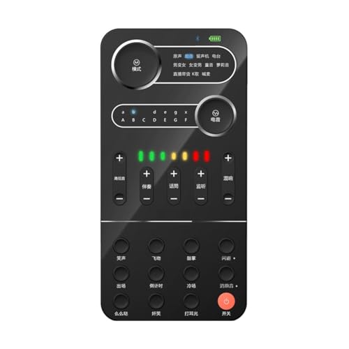 Carte son pour changer de voix en direct avec kit micro pour diffusion