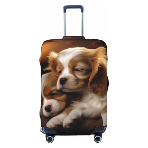 Housse de bagage pour chien élastique protection valise anti-rayures noire XL