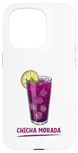 Amazing Drink Designs Co. - iPhone 15 Pro Refreshing Chicha Morada Lemon Drink Graphic Case