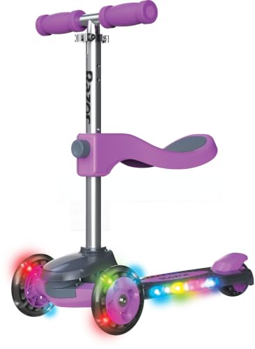 Razor Scooter Rollie DLX Kick Scooter | Toddler's First Standup (Purple)