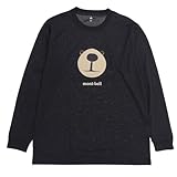 [モンベル] Tシャツ 長袖 ロンT メンズ レディース ブラック WIC.ロングスリーブT モンタベア フェイス 1114773 mont-bell ()