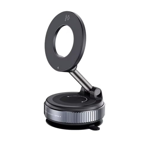 K007 Upgraded Vacuum Magnetic Phone Holder, 360° Rotation, Universal Cell