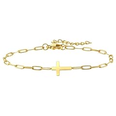 D-Paperclip Bracelet-Gold