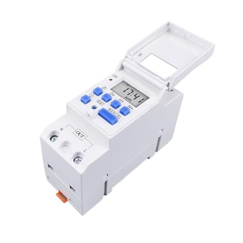 Programmateur rail din 12v pour gestion d'eclairage et pompe basse tension - 6