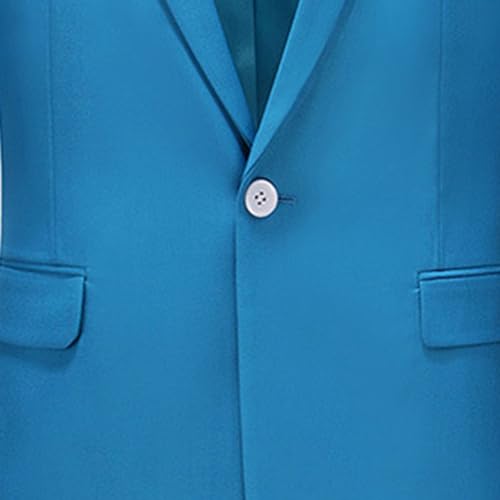 Mens Multi Colors Classic Suit Casual Formal Events Sport Coat Daily Business Comfort One-Button Blazer3