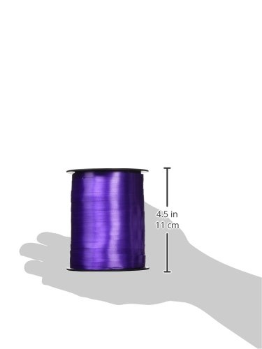BALLOON RIBBON:500mx5mm purple - Image 2