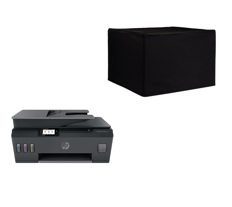 JeJos Printer Dust Cover Case Compatible with HP Smart Tank 530 Multi-function WiFi Color Inkjet Printer - Black (B0CCLHB8JK) Amazon Price History, Amazon Price Tracker