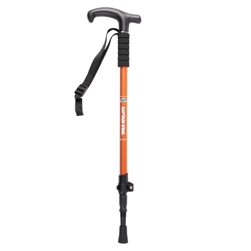 �L���v�e���X�^�b�O(CAPTAIN STAG) �g���b�L���O�|�[�� �g���b�L���O�X�e�b�L 3�i type2 ���o�[���s�����b�N�� T�^�O���b�v �v���e�N�^�[�t�� �o�X�P�b�g�t�� �N�����I�����W FEEL BOSCO UM-2337