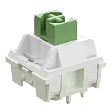 HELOIA Feker x Creamy Matcha Switches for Mechanical Keyboard DIY - Tactile Keyswitch with Dustproof