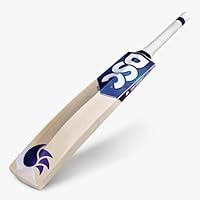 DSC Blu 2000 2024 Cricketschläger aus englischer Weide, Farbe: Mehrfarbig, Größe: Erwachsene, Material: Holz, für Herren und Jungen, leicht und langlebig, maximale Stoßdämpfung, Massive Kanten