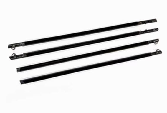 FEILIDAPARTS 4 PCS of Set Door-Belt Molding Weatherstrip Compatible with Subaru Forester 2009-2013