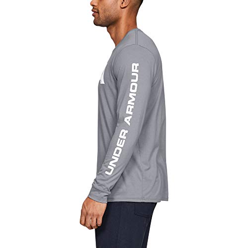 Under Armour Camo Fill Long-sleeve T-shirt, Steel (035)/Pitch Gray, X-Large