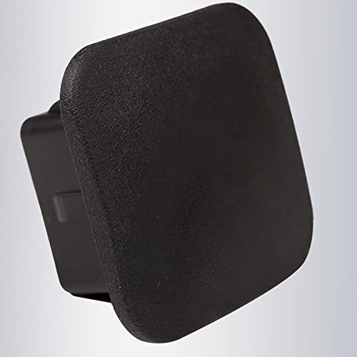 Neynavy 1 Pc Trailer Hitch Cover, 2 Inch Trailer Receiver Tube Plug Cap Universal Rubber Insert Compatible With Ford Toyota Gmc Subaru Jeep Dodge Nissan Audi Bmw Porsche Polaris Atv Utv (Black) #TOP3