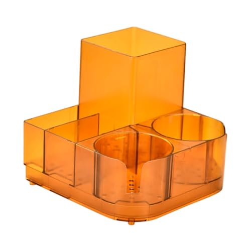 Ioensy Countertop Organizer Multifunctional Storage Box Space Saving Convenient Use Coffee Bar Accessories Cup Organiser for Pantry