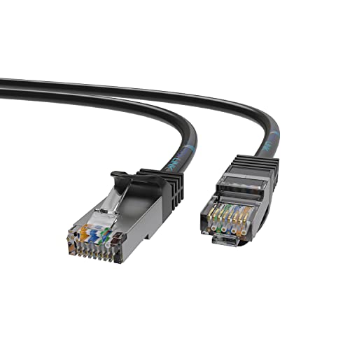 Extralink RJ45 Cat 5e FTP Netzwerkkabel, Patchkabel LAN, 1Gbit/s Speed, vergoldete RJ45 Stecker, LSZH, Gigabit-Ethernet, für Router, Switch, PC, Laptop, TV, PS5 (2 m) Cover