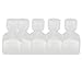 Aexit 5Pcs 30ml Bottles & Jars PP Square Wide Mouth Seal Reagent Bottle Chemical Reagent Bottles Sample Bottle