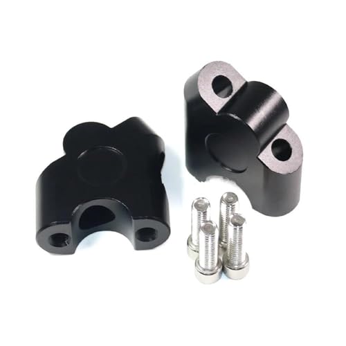Adaptador de elevación manillar para Suzuki V-Strom 650 DL650 y 1000 DL1000 color negro