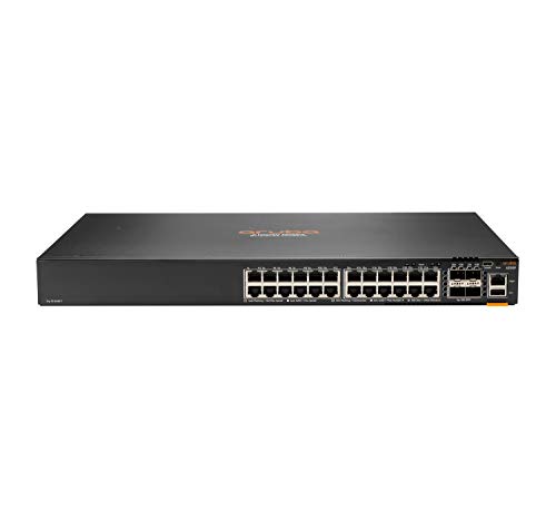 Image of HP Aruba JL725A 6200F 24G Class4 PoE 4SFP+ 370W Switch (Renewed)