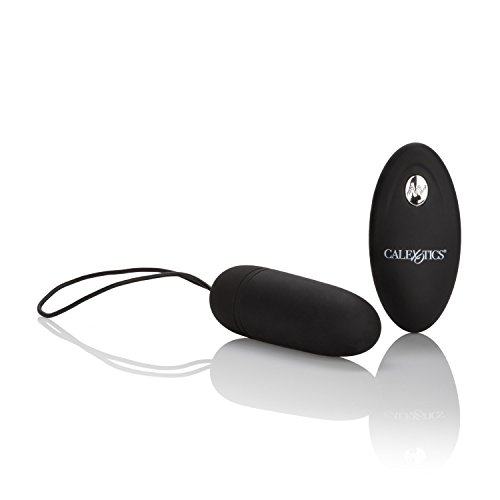 CalExotics Silicone Remote Bullet Vibrator Egg Massager - Black - Image 6