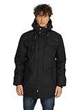original us feldjacke m51 hochwertiger Fishtail Parka Brandit Marsh Lake Parka - Schwarz - XXL