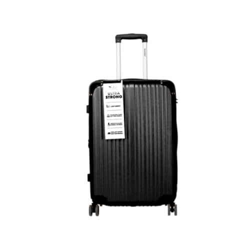 4-Piece Luggage Set, Checked and Carry-On Luggage Set, 16, 20, 25, 29 Inch Family Carry-On Suitcases, Combination Lock, Textured Finish, ABS Hard Shell Luggage, Telescoping Handle4