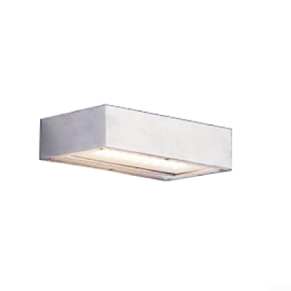 Applique murale solaire d'extérieur en aluminium blanc chaud (faible