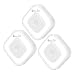 OxyLED OxySense N08 Motion Sensor Stick-on Anywhere LED Night Light, Closet Cabinet Step Wall Light, 3 Pack