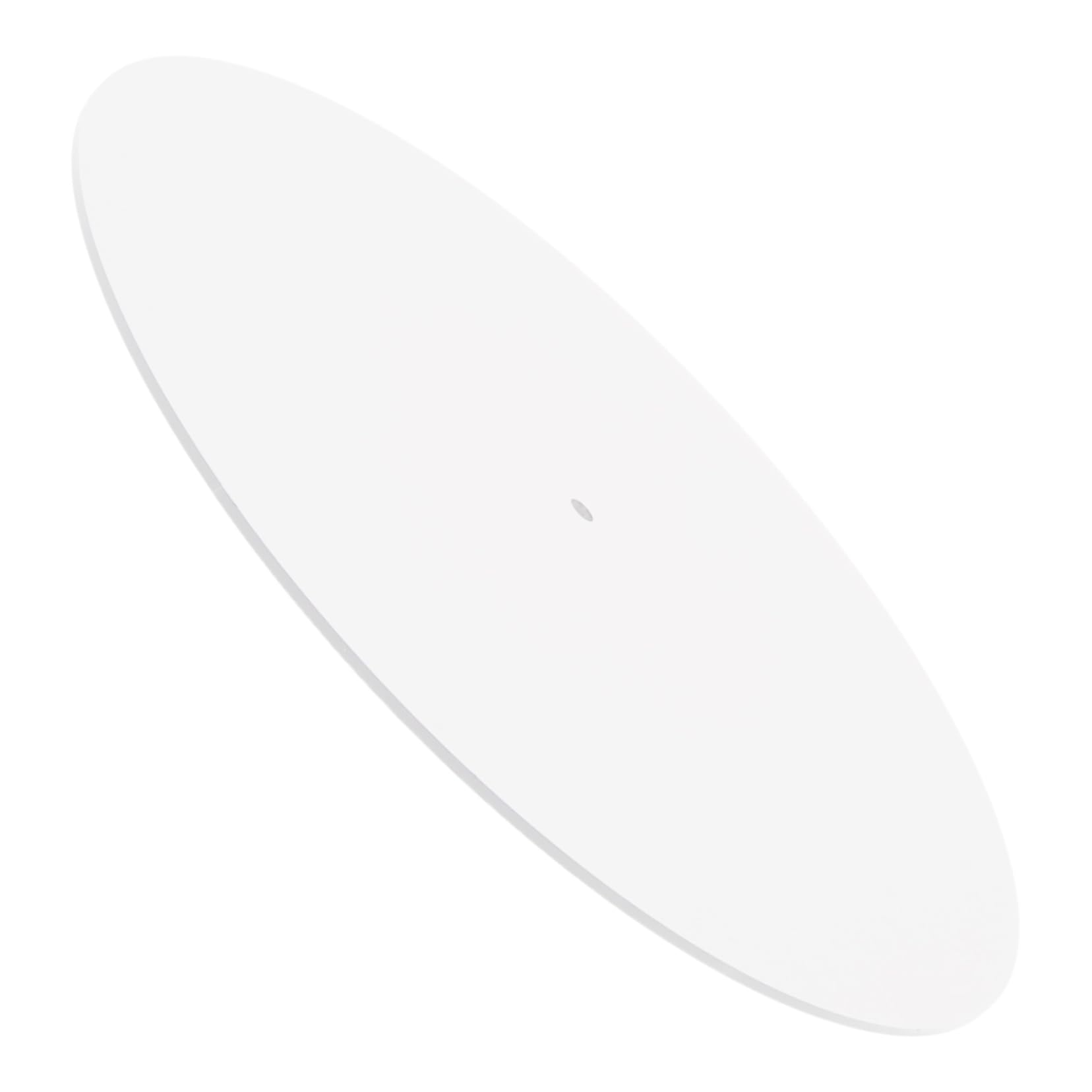 NULYLU Record Player Turntable Mat Acrylic Record Mat Anti-static Noise Reduction and Vibration Dampening Pad