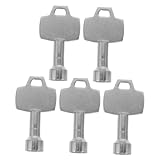 SEWOART 5 Stück Müll Kann Sperren Müllbehälter Schloss Silver