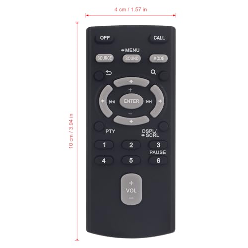 Image of RM-X231 RM-X232 Replace Car Audio Remote Control Compatible with Sony Stereo System DSX-B700 MEX-M70BT WX-900BT WX-850BT MEX-BT31PW MEX-GS620BT DSX-GS80 MEX-XB120BT MEX-N5300BT WX-920BT MEX-BT4000P