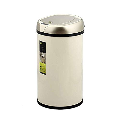 Poubelle cuisine 12L en acier inoxydable avec capteur automatique