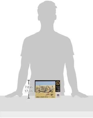Masterbox 1:35 Scale LRDG in North Africa, WWII Era Assembly Parts