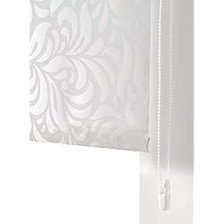 Estor Infantil Ikea Estoralis MYRCELLA | Estor Enrollable translúcido - 130 x 180 cm (Ancho por Alto) | Tamaño aproximado de la Tela 127 x 175 cm | Estores para Ventanas | Color Blanco