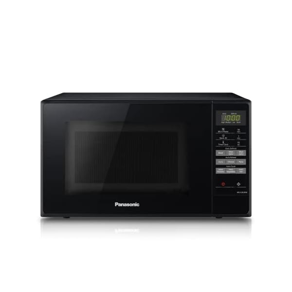 Panasonic NNE28JBMBPQ Compact Solo Microwave Oven with Turntable, 800